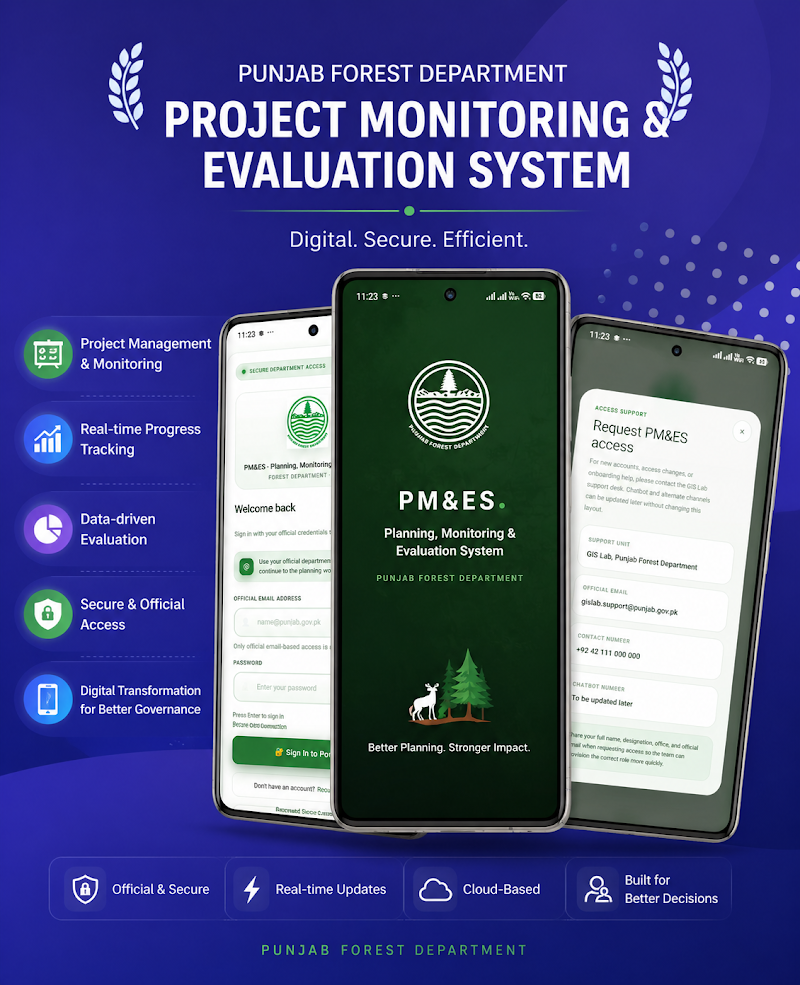 Project Monitoring & Evaluation — Google Play promotional screenshot 1