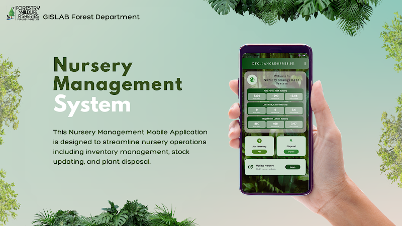 Nursery Management App — Google Play promotional screenshot 1